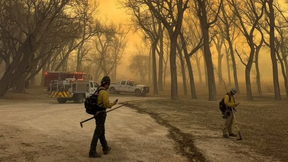 Texas Blaze: The Second-Biggest Wildfire