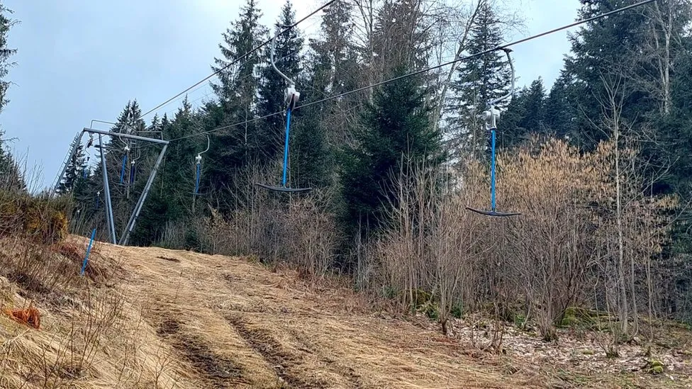 Desolate Slopes: The Decline of a Swiss Ski Resort